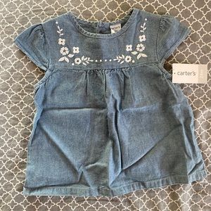 Baby - Carter’s Chambray Short Sleeve